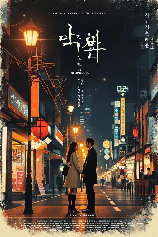 明洞恋人海报 · 午夜小电影 明洞恋人(명동 연인)韩国爱情、都市电影海报