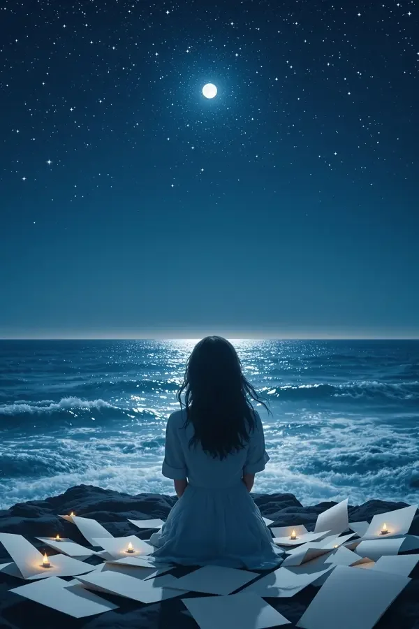 跨海信件海报 · 午夜小电影 跨海信件(바다 건너 편지 / 海越しの手紙)韩国爱情、剧情电影海报