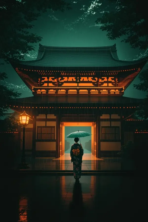 京都雨季海报 · 午夜小电影 京都雨季(京都の雨季)日本文艺、爱情电影海报